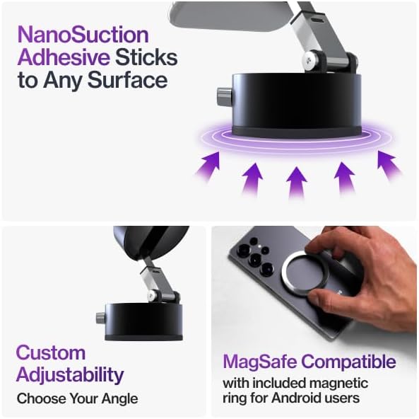 Magnetic Car Phone Mount (Gen 2)