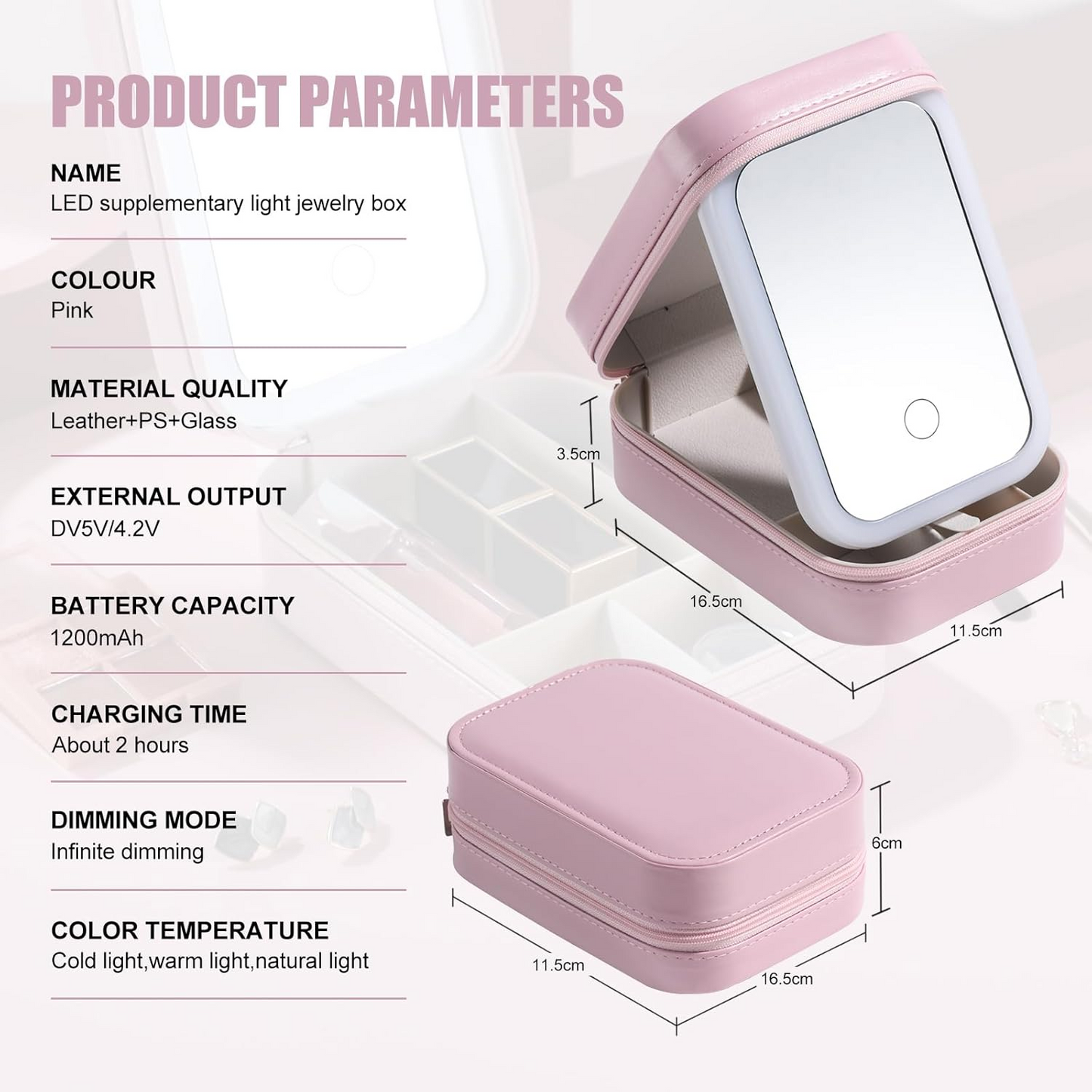 BS-MALL LED Makeup Mirror