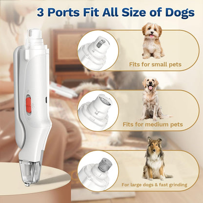 2-in-1 LED Pet Nail Trimmer for Dogs & Cats