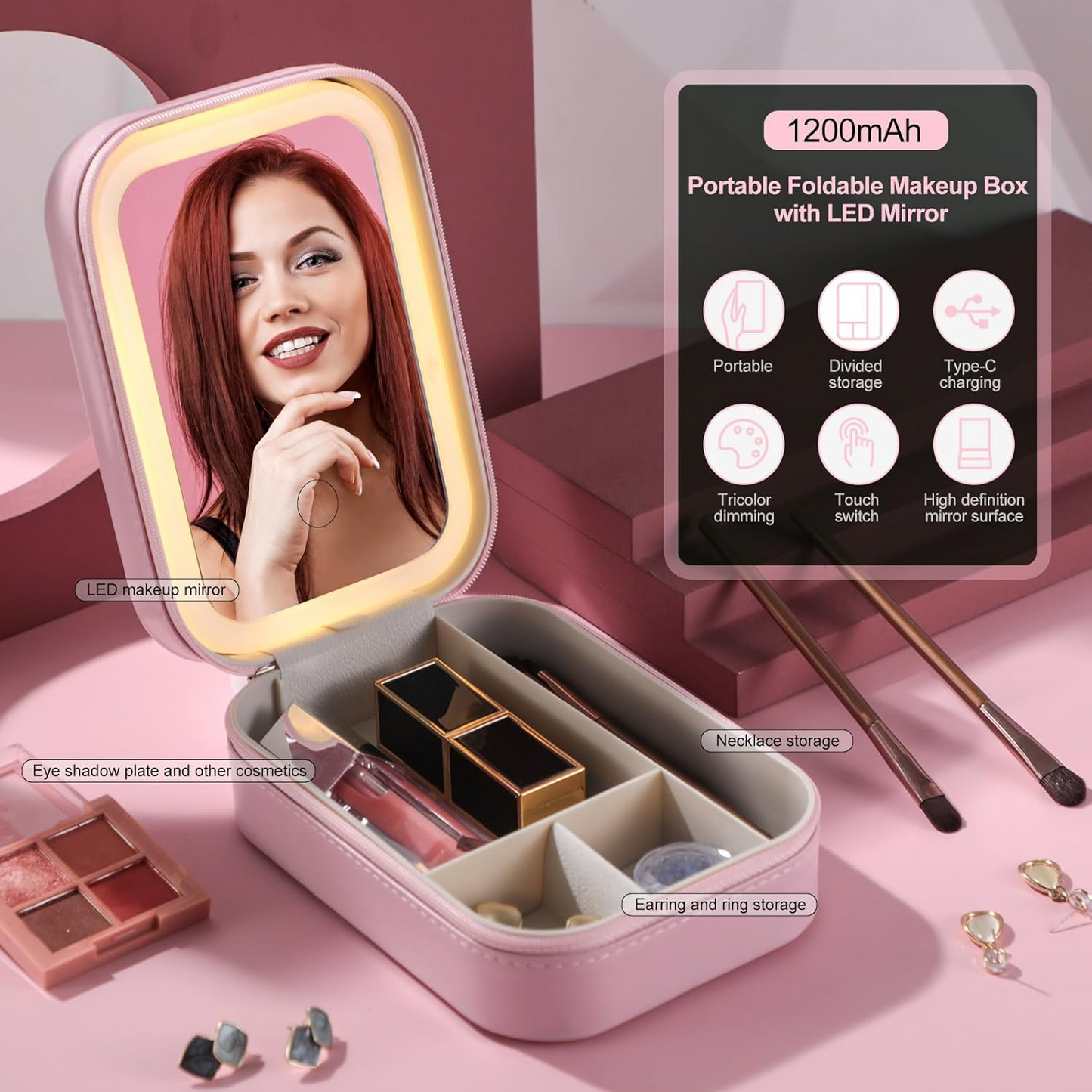 BS-MALL LED Makeup Mirror