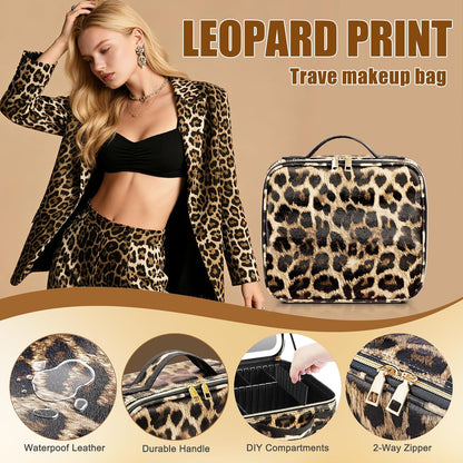 Lighted Makeup Travel Case with Mirror