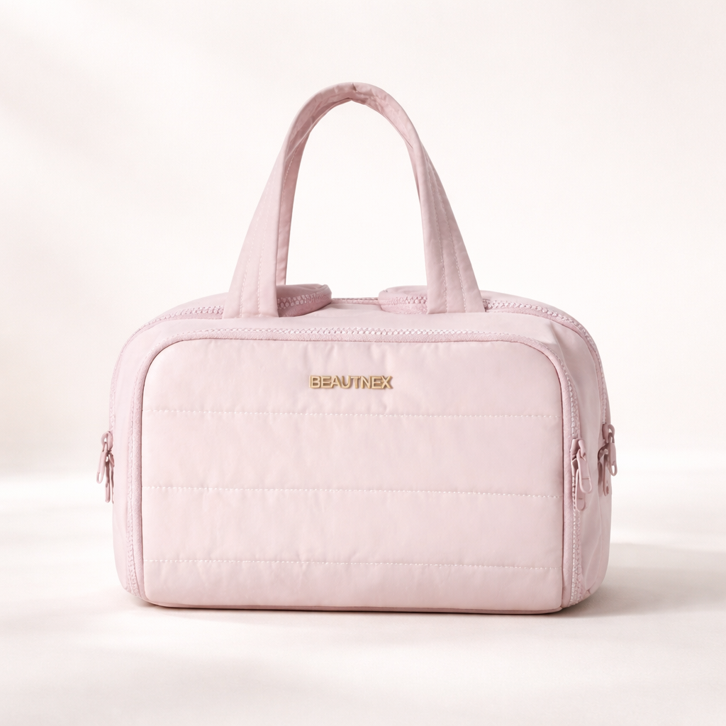 Soft Crush Travel Toiletry Bag