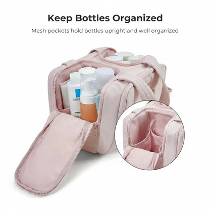 Soft Crush Travel Toiletry Bag