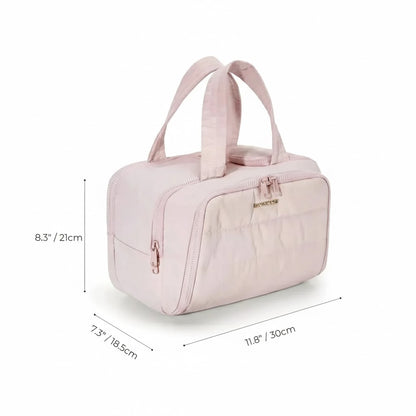 Soft Crush Travel Toiletry Bag